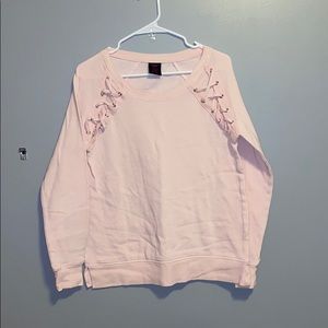 Pink long sleeve shirt
